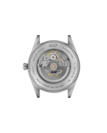 Orologio Tissot Visodate 39 mm Blu con Cinturino in Acciaio