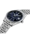 Montre Tissot Visodate 39 mm bleue avec bracelet en acier