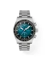 Tissot PR516 Chronograph with Gradient Dial and Steel Strap