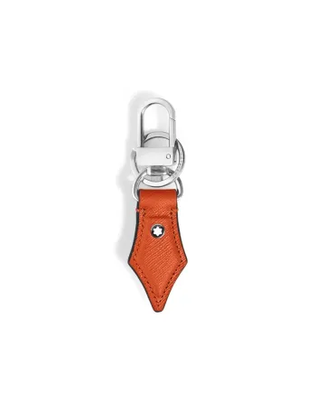 Montblanc Sartorial Mandarin Leather Nib Keychain