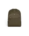 Sac à dos Montblanc Sartorial moyen à 3 compartiments en cuir kaki
