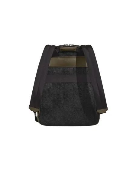 Sac à dos Montblanc Sartorial moyen à 3 compartiments en cuir kaki