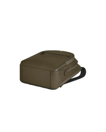 Zaino Medio Montblanc Sartorial 3 Scomparti in Pelle Kaki