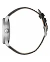 Montre Citizen à cadran blanc et bracelet en cuir