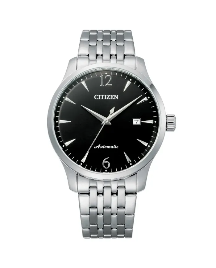 Citizen Watch Black Dial Steel Strap