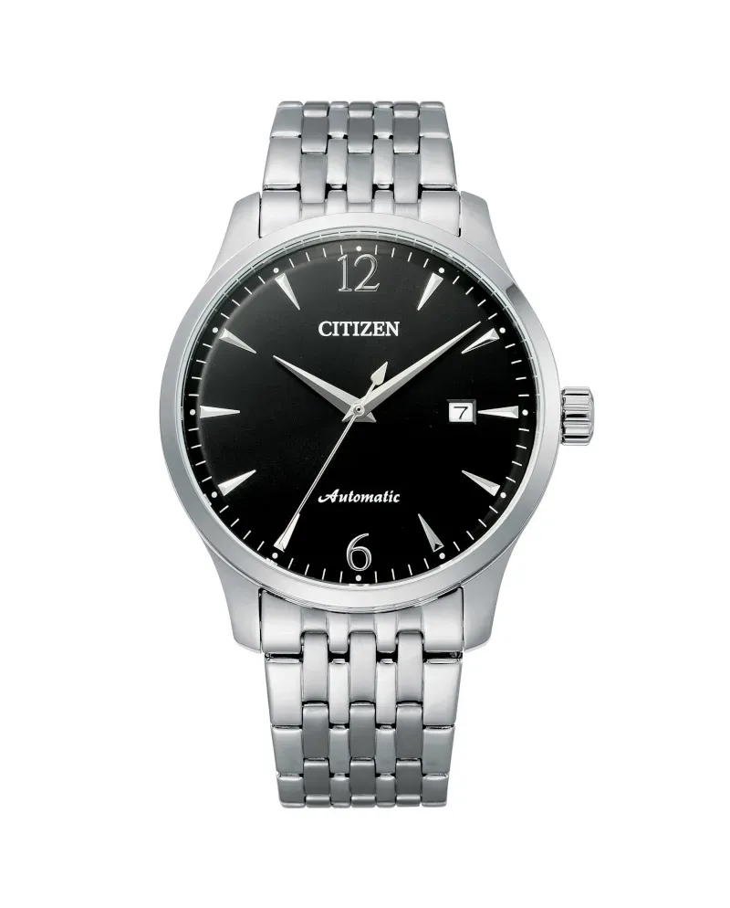 Orologio Citizen Quadrante Nero Cinturino in Acciaio