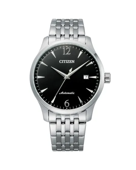 Orologio Citizen Quadrante Nero Cinturino in Acciaio