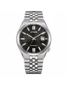 Orologio Citizen Tsuyosa 40 mm Quadrante Nero Cinturino Acciaio