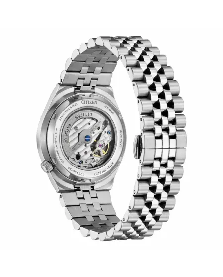 Orologio Citizen Tsuyosa 40 mm Quadrante Nero Cinturino Acciaio