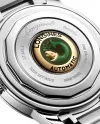 Montre Longines Conquest Heritage avec cadran bleu et bracelet en acier