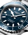 Longines HydroConquest Watch with Blue Dial and 39mm Steel Bracelet