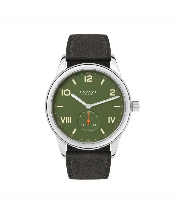 Orologio Nomos Glashütte Club Campus 38 All Olive