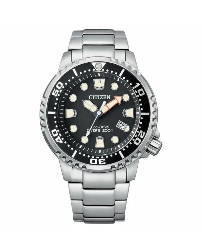 Montre Citizen Promaster Diver's Automatique 200m, cadran noir, bracelet en acier