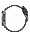 Cronografo Citizen Marine OF Eco Drive Quadrante Nero e Cinturino in Silicone
