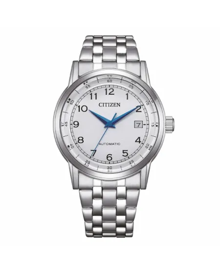 Orologio Citizen Classic OF Quadrante Bianco Cinturino Acciaio