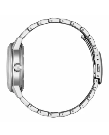 Montre Citizen Classic OF, cadran blanc, bracelet en acier