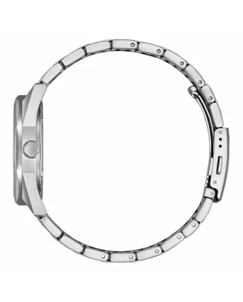 Montre Citizen OF Metropolitan Eco Drive avec cadran vert et bracelet en acier