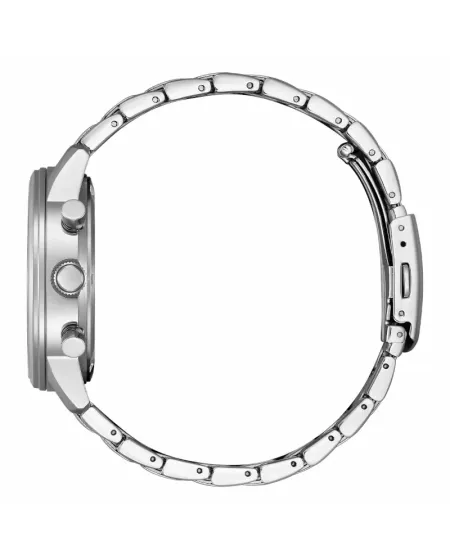 Cronografo Citizen Aviator OF Eco Drive in Acciaio Quadrante Blu