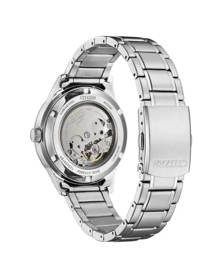 Orologio Citizen Classic OF Quadrante Verde Day/Date Cinturino Acciaio