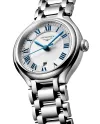 Montre Longines PrimaLuna Quartz à cadran argenté