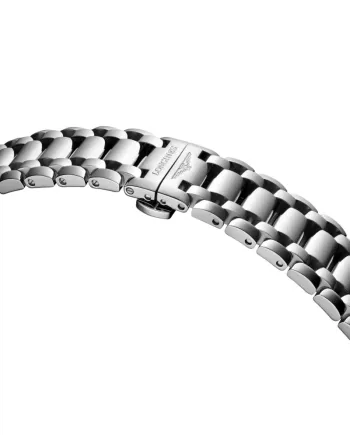 Montre Longines PrimaLuna Quartz à cadran argenté