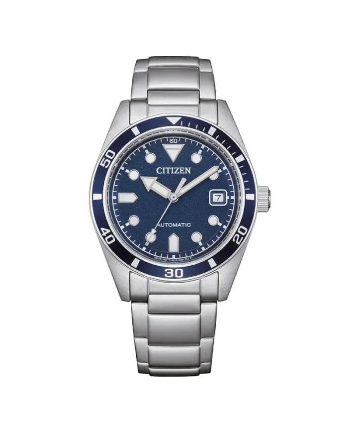 Orologio Citizen Marine OF Quadrante Blu Cinturino Acciaio