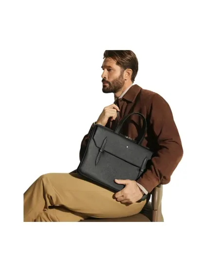Étui à documents Montblanc Sartorial Slim noir