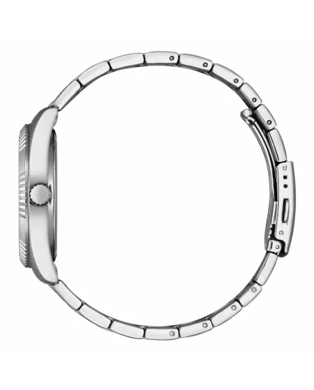 Orologio Vagary Timeless Quadrante Nero Cinturino Acciaio