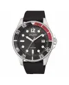 Montre Vagary Aqua39 41 mm, cadran noir, bracelet en silicone