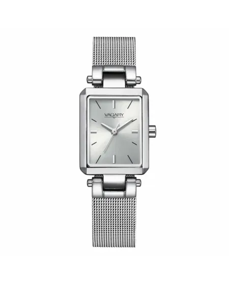 Vagary Flair Watch Silver Dial Steel Strap