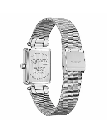 Orologio Vagary Flair Quadrante Argentato Cinturino Acciaio