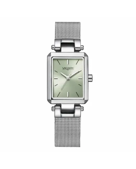 Orologio Vagary Flair Quadrante Verde Cinturino Acciaio