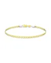 Bracciale da Uomo Zancan Insignia in Oro Giallo e Bianco con Diamante