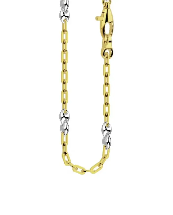 Collier pour homme Zancan Insignia en or bicolore