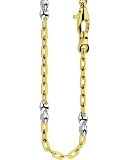 Collana da Uomo Zancan Insignia in Oro Bicolore