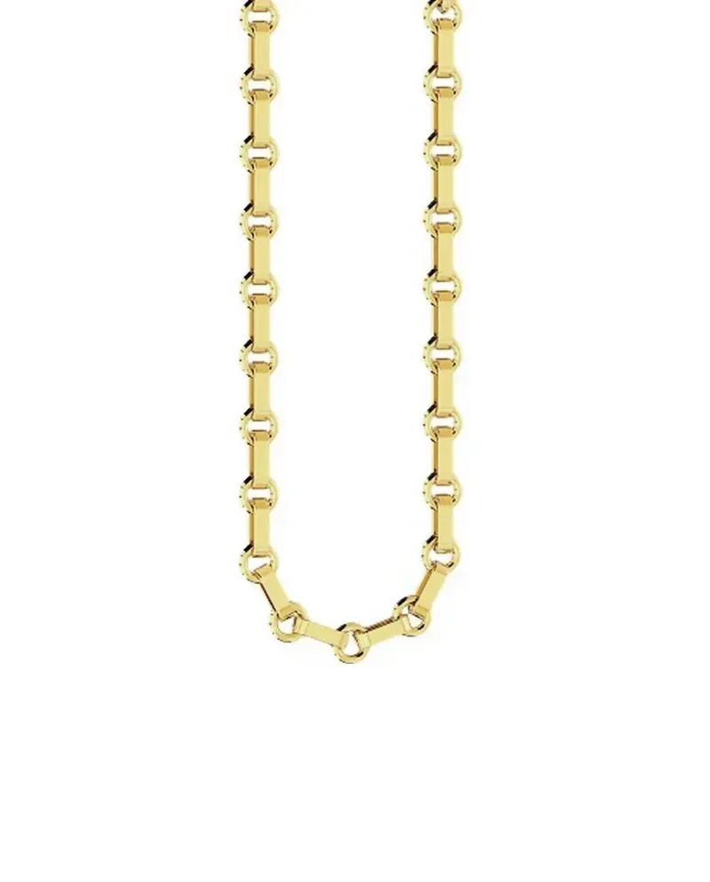 Zancan Insignia Men's Necklace in Yellow Gold