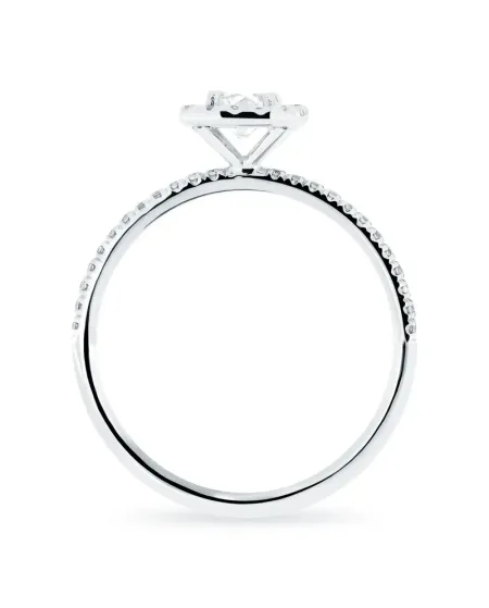 Anello Fiore Roberta Arya in Oro Bianco e Diamanti