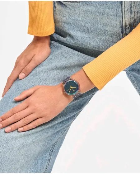 Montre Swatch Polapurple