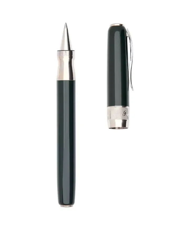 Penna Roller Pineider Classic Palladium Verde