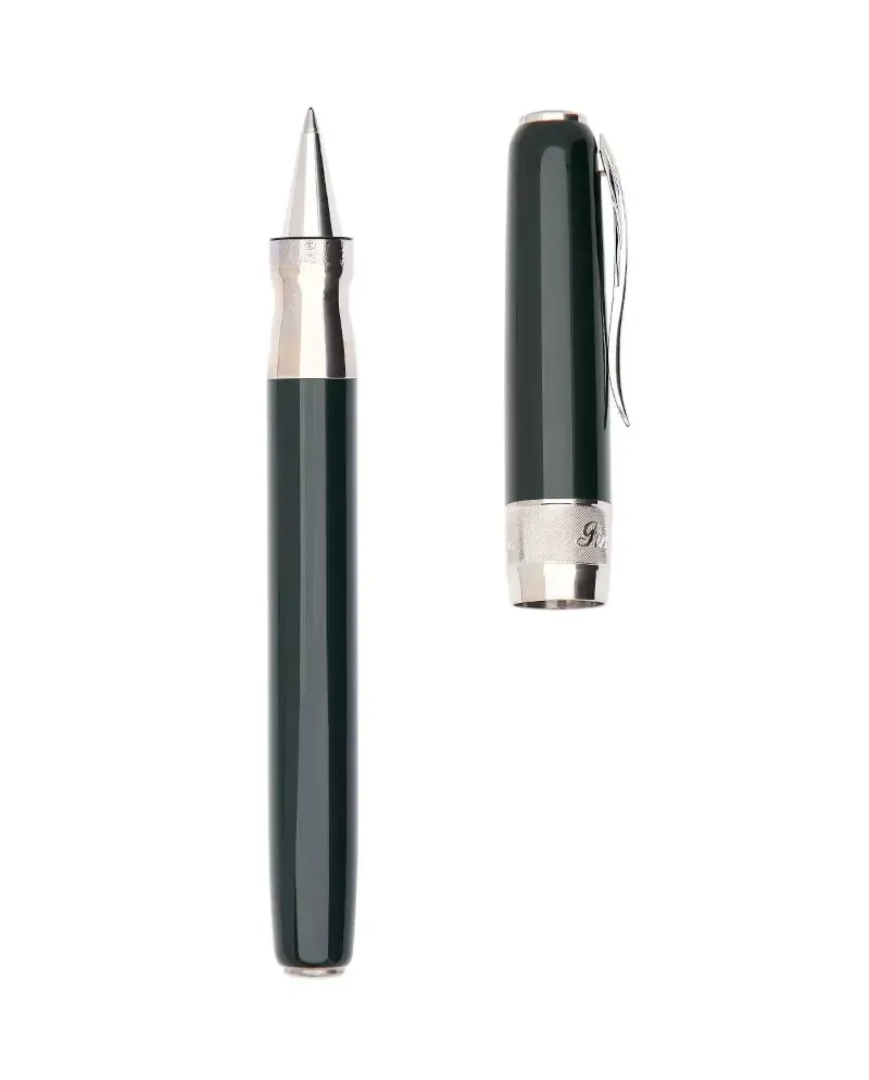 Penna Roller Pineider Classic Palladium Verde
