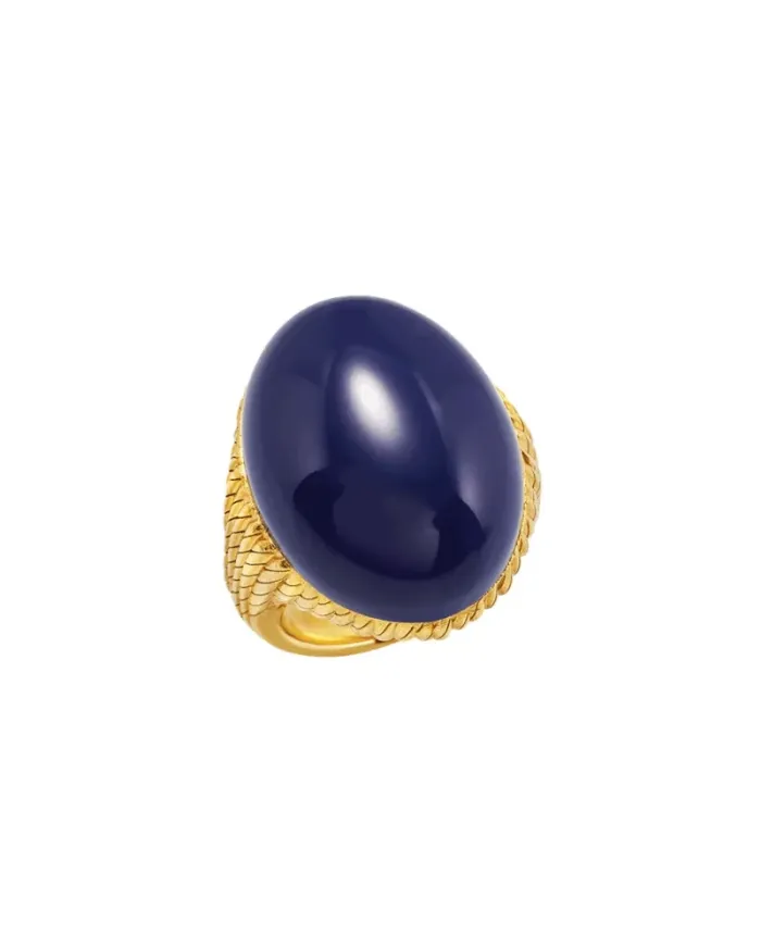 Anello Chantecler Et Voilà Capriness in Argento Vermeil con Lapis