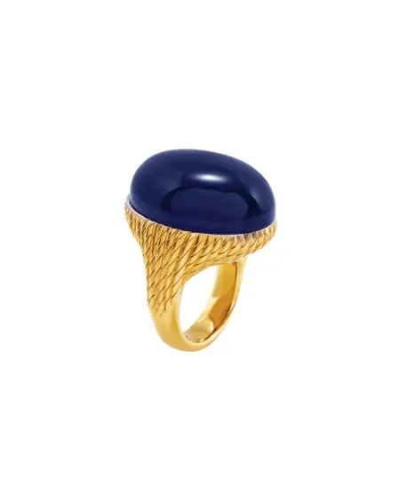 Anello Chantecler Et Voilà Capriness in Argento Vermeil con Lapis