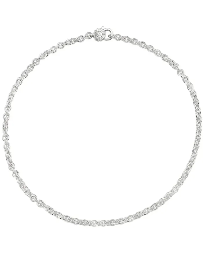 Collier Chantecler Et voilà, accessoires argentés avec logo