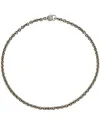 Collana Chantecler Et voilà Accessori in Argento Brunito con Logo