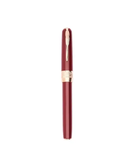 Penna Roller Pineider Classic Rose Gold Bordeaux