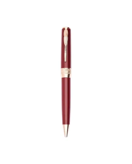 Penna Sfera Pineider Classique Or Rose Bordeaux