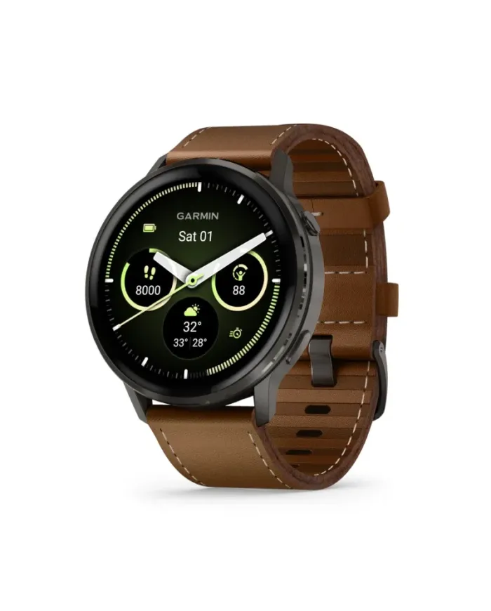 SmartWatch Garmin Venu 4 Black 45mm con Doppio Cinturino