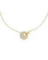 Collier Tavanti Giove en or jaune avec pavé de diamants
