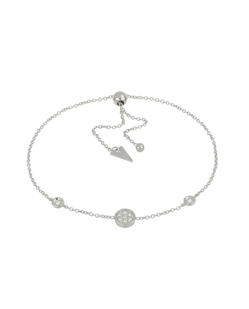 Bracelet Tavanti Brio Circle en or blanc serti de diamants pavés