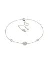 Tavanti Brio Circle Bracelet in White Gold with Diamond Pavé